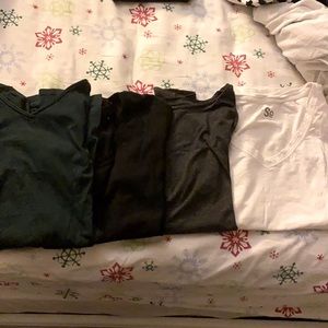 SAT OF 4 plain tees!